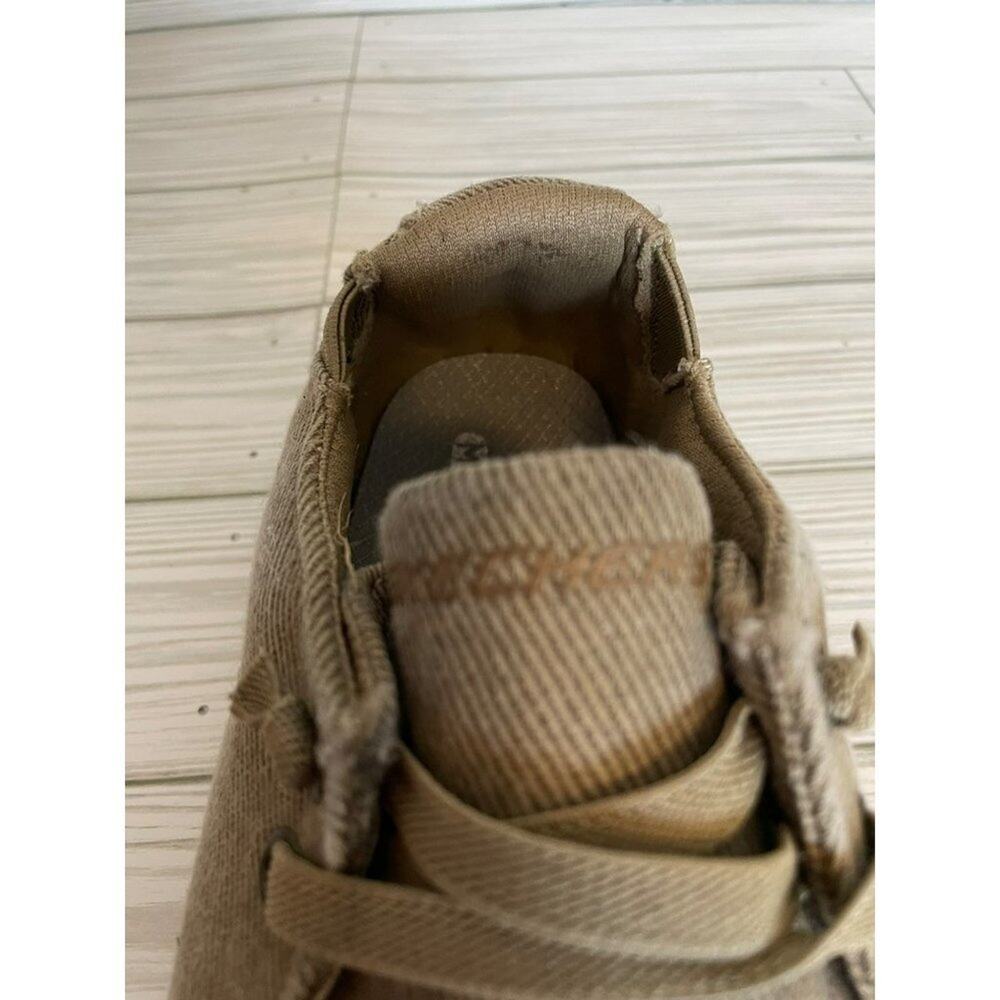 Skechers Brown slip on sneaker air-cooled memory foam Size 4 - Picture 13 of 16